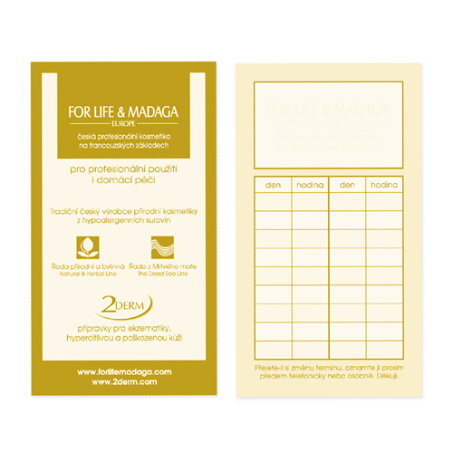 Image of Customer’s order card - small